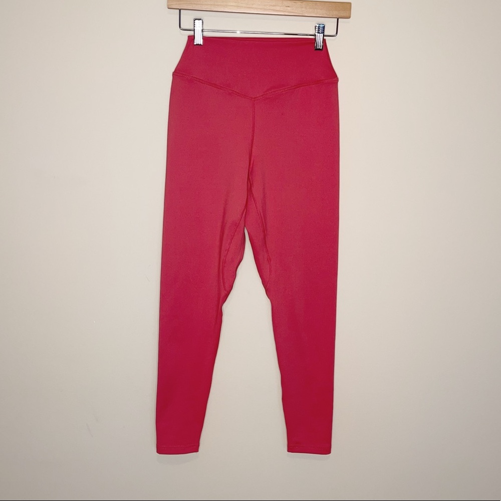 Balance Athletica (Vitality) Pink High Rise Ascend Pant Buttery Soft Legging M
